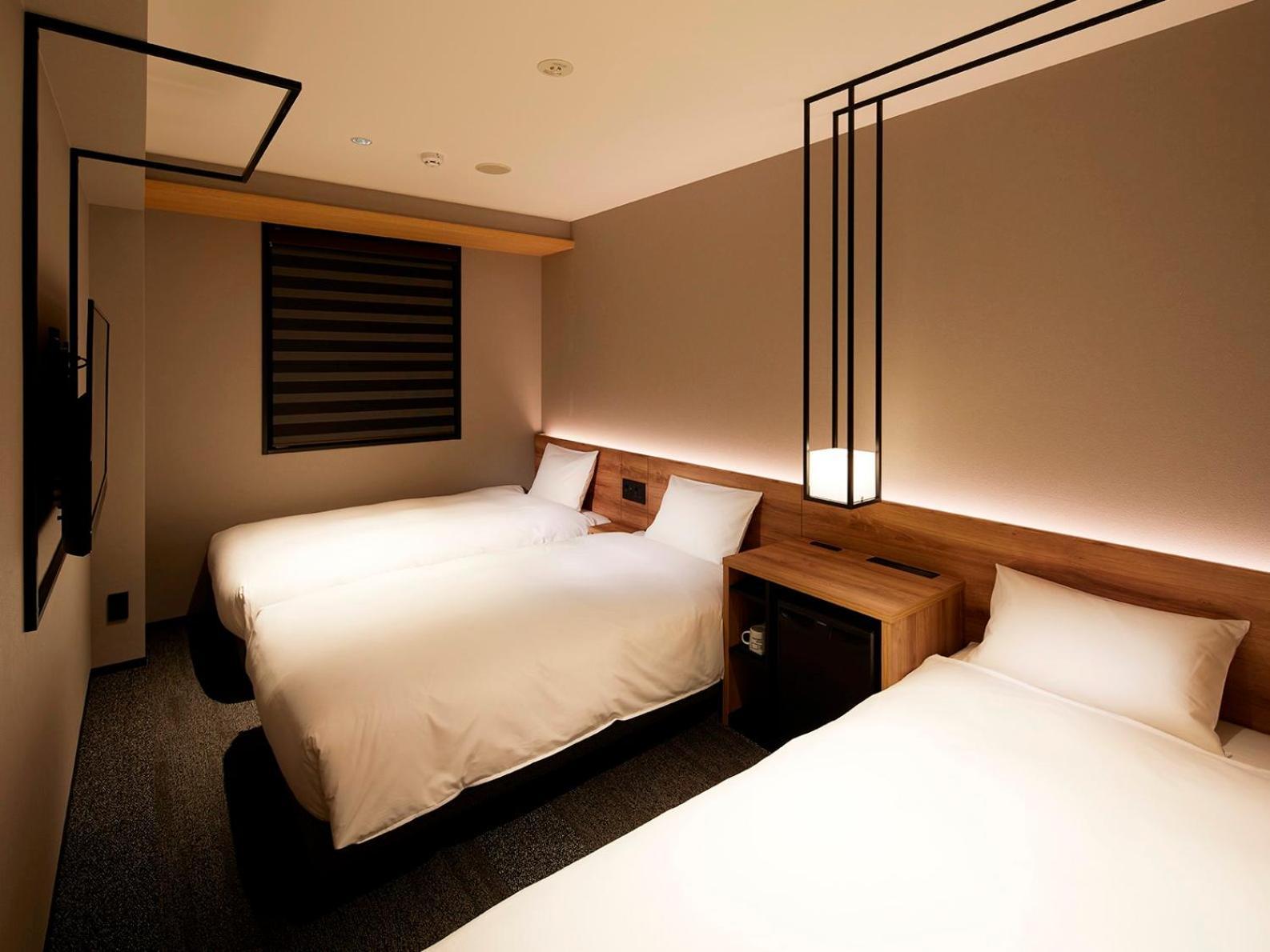 hotel androoms Shin-Osaka Kamer foto